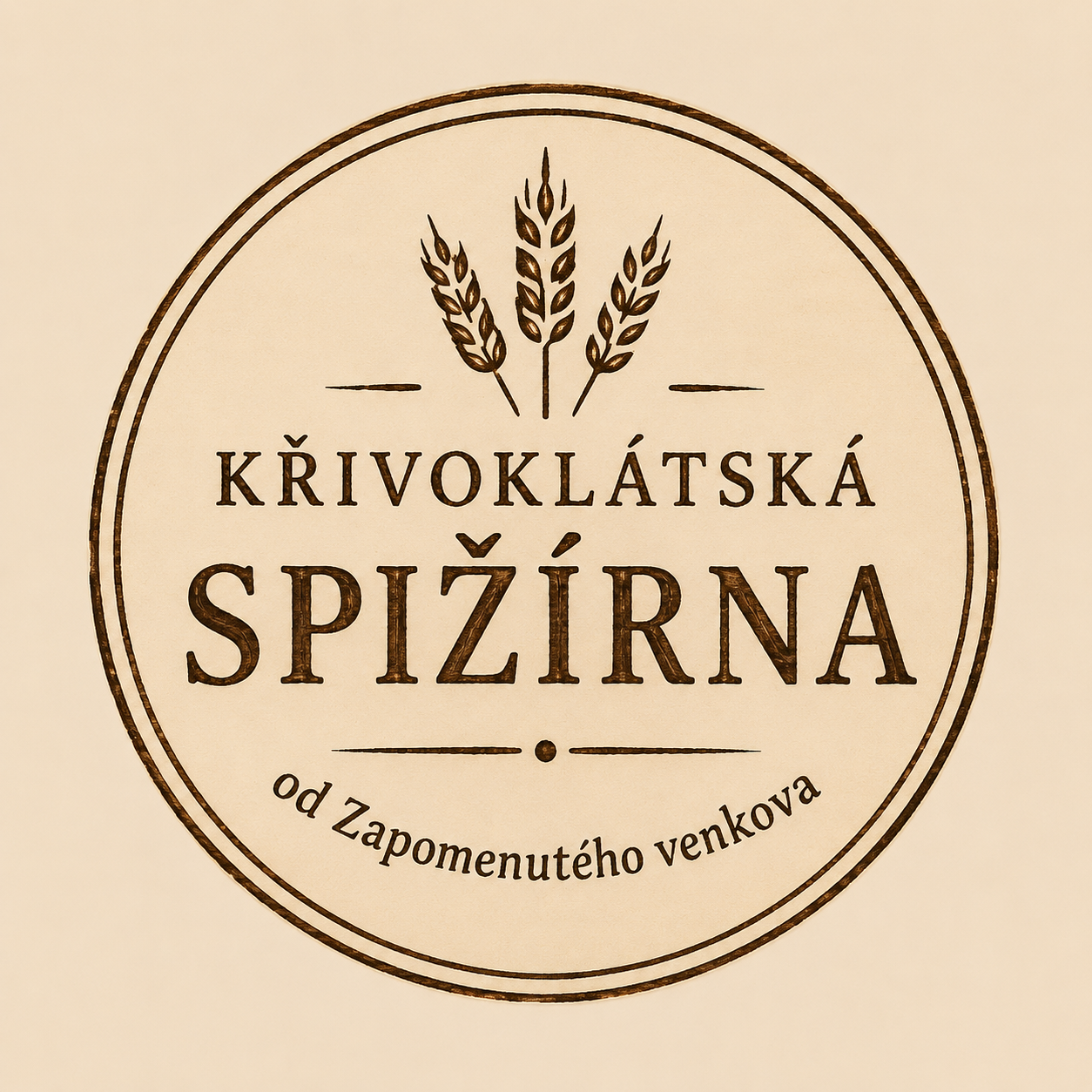 Křivoklátská spižírna — logo